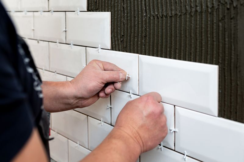 Tile Backsplash Installation detail