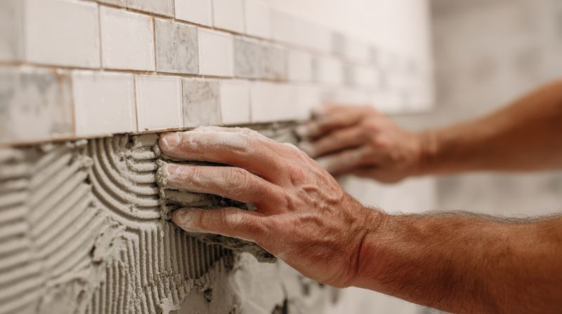 Tile Backsplash Installation